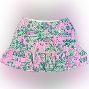 NWT Lilly Pulitzer Fern Skort UPF 50+